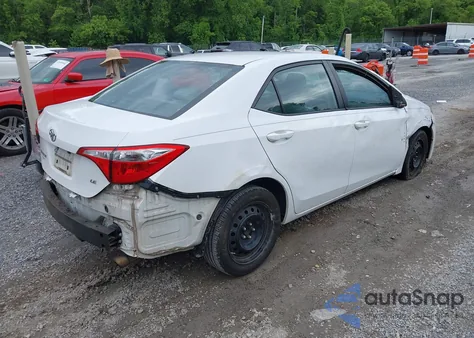 2014 Toyota Corolla Le from USA, damaged, VIN 2T1BURHE9EC027129